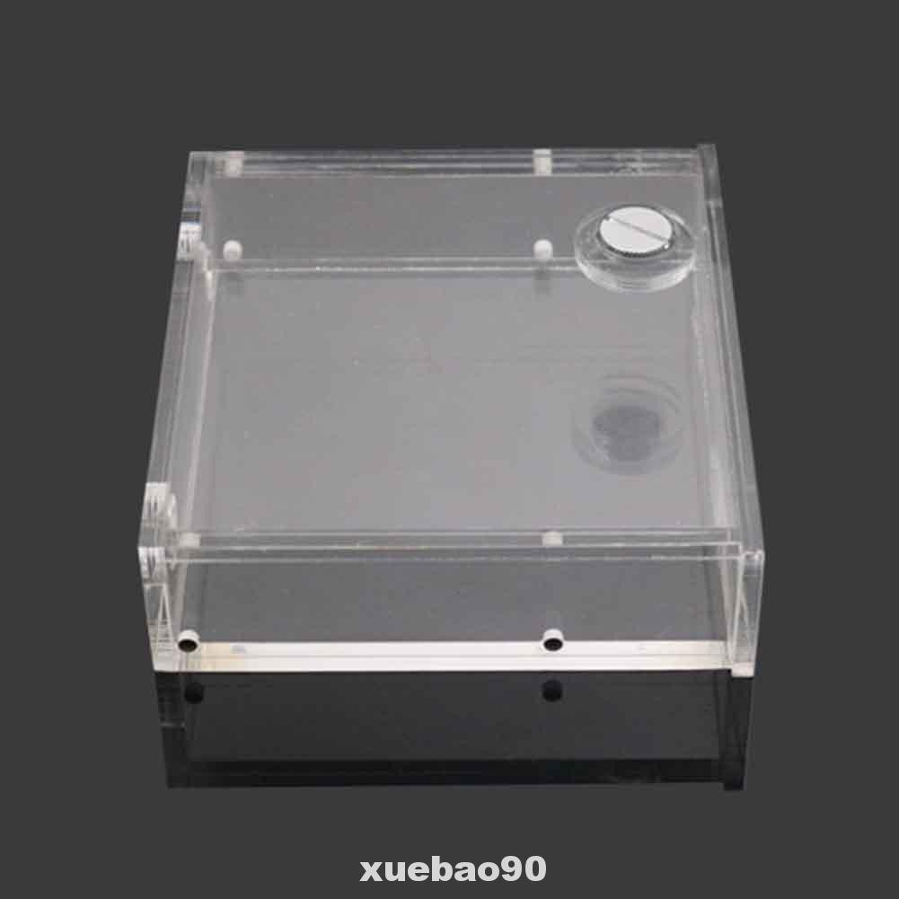 Accessories Durable Stable Easy Install Transparent Acrylic Single Drive Water Cooling Tank