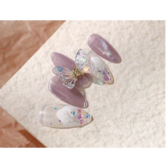 Charm ong  trang trí nail