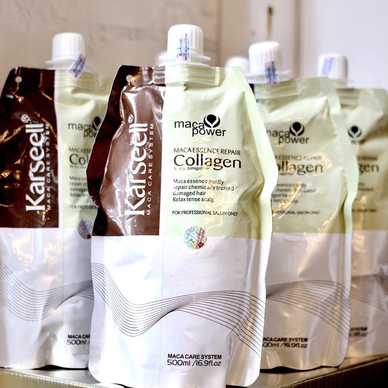 HÀNG CHUẨN — Kem Phủ Lụa Hấp Tóc Bóng Mượt Phục Hồi Tóc Hư Tổn Ủ Bóng COLLAGEN BOSECHER KASSEELL Hương Nước Hoa | BigBuy360 - bigbuy360.vn