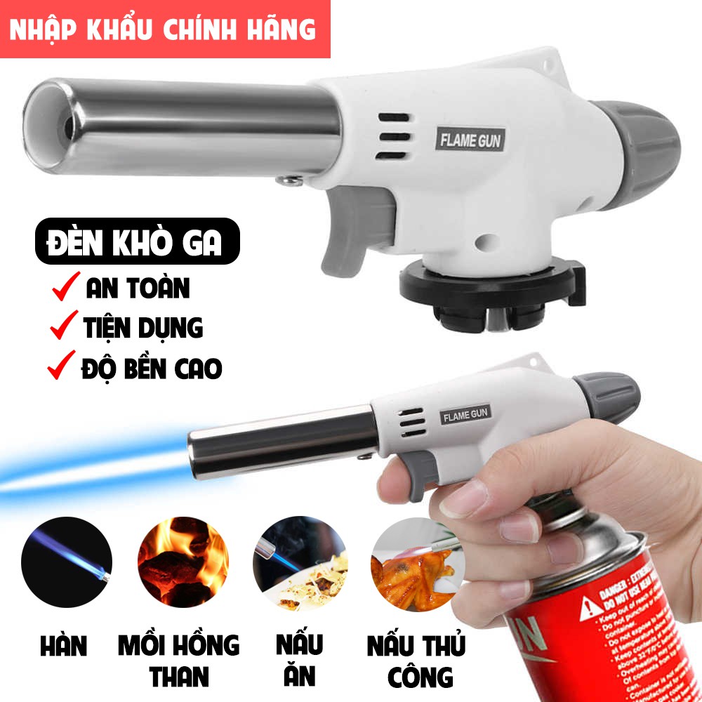 Khò Ga MINI FLAME GUN JAPAN - (Đánh Lửa Tự Động, Nhập Khẩu Chính Hãng)