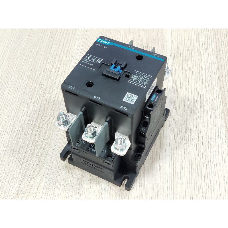 Chint Contactor Khởi động từ 3P 220V 120A, 160A, 185A, 225A  Chint