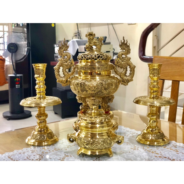 BỘ ĐỈNH ĐỒNG CAO 29cm
