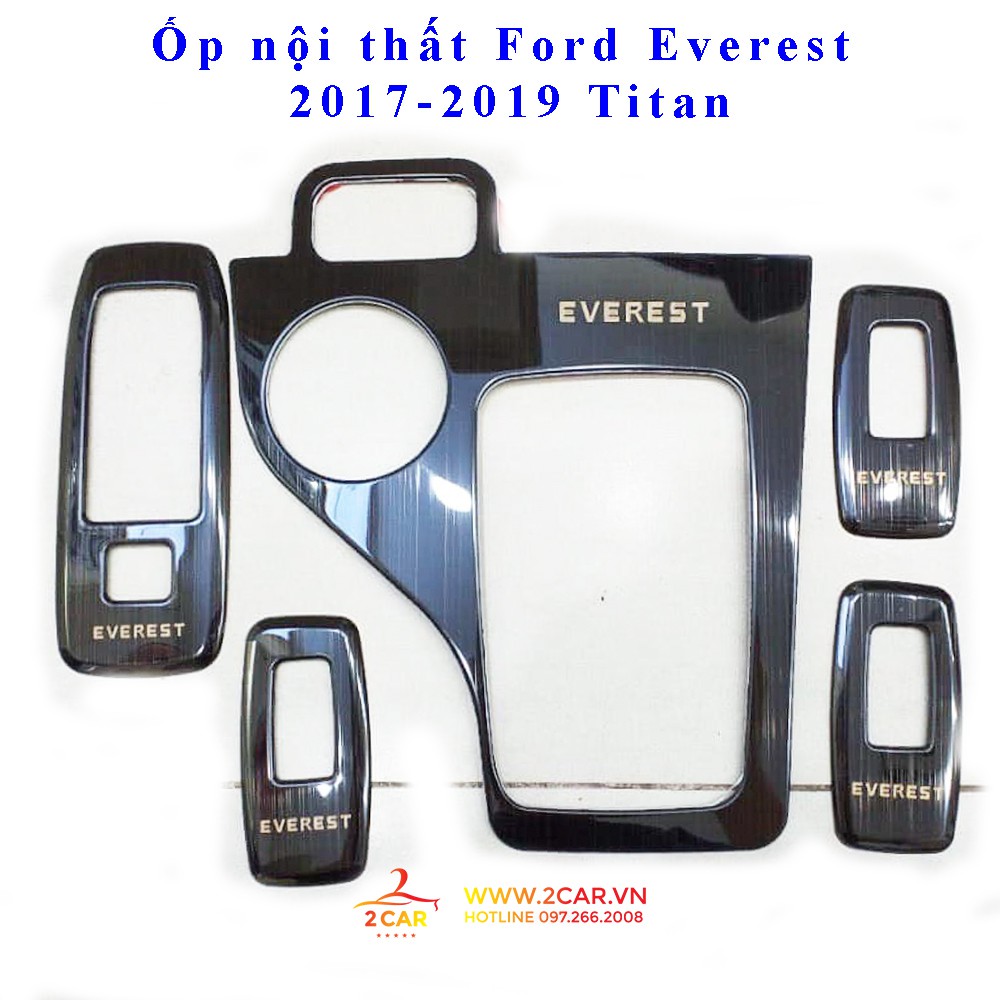 Ốp nội thất Ford Everest 2017-2019 Titan