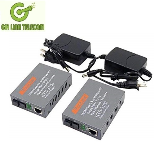 Cặp 2 Converter Quang Netlink HTB-3100 AB