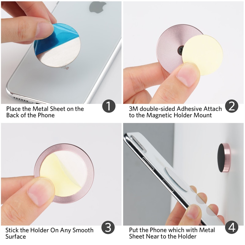 Giá Đỡ Điện Thoại Từ Tính Gắn Xe Ô Tô Tiện Dụng