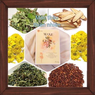 Trà thanh nhiệt 5 loại thảo mộc thiên nhiên - mát gan - đẹp da, thải độc(cam thảo, bạc hà, cúc chi, rooibos,bồ công anh)