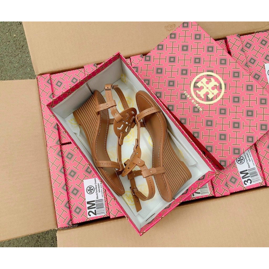 Giày Sandal Đế Xuồng Thời Trang Tory Burch NDC380