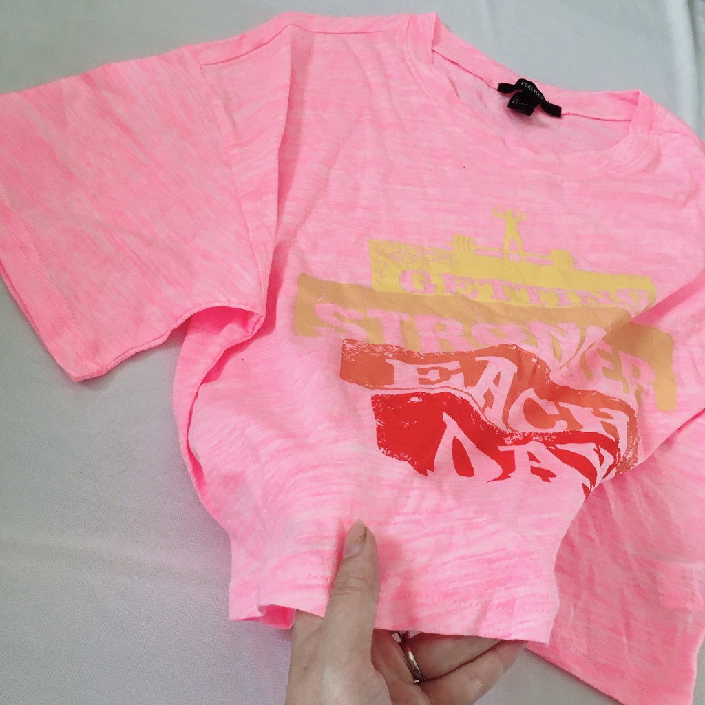 Áo thun nữ tay ngắn phom rộng chất thun cotton xuất khẩu