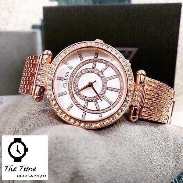 Đồng Hồ Nữ GUESS W1008L2 & W1008L3 Case 32mm. 3ATM