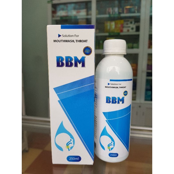 Nước súc họng BBM AG+ 250ml