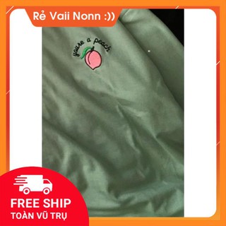 [THUN THÁI-GIẢM 50%]  💗HÌNH THẬT 100%💗Áo Thun tay lỡ Trái đào siêu hot💗