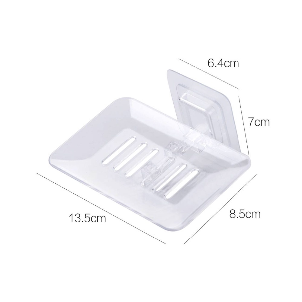 Giá Đỡ Xà Phòng / Miếng Bọt Biển Gắn Tường Tiện Dụng Cho Phòng Tắm