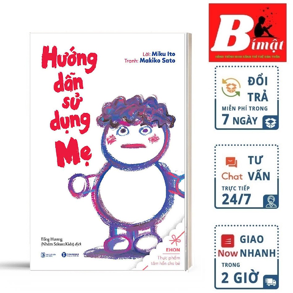 Sách - Hướng Dẫn Sử Dụng Mẹ Tặng Bookmark