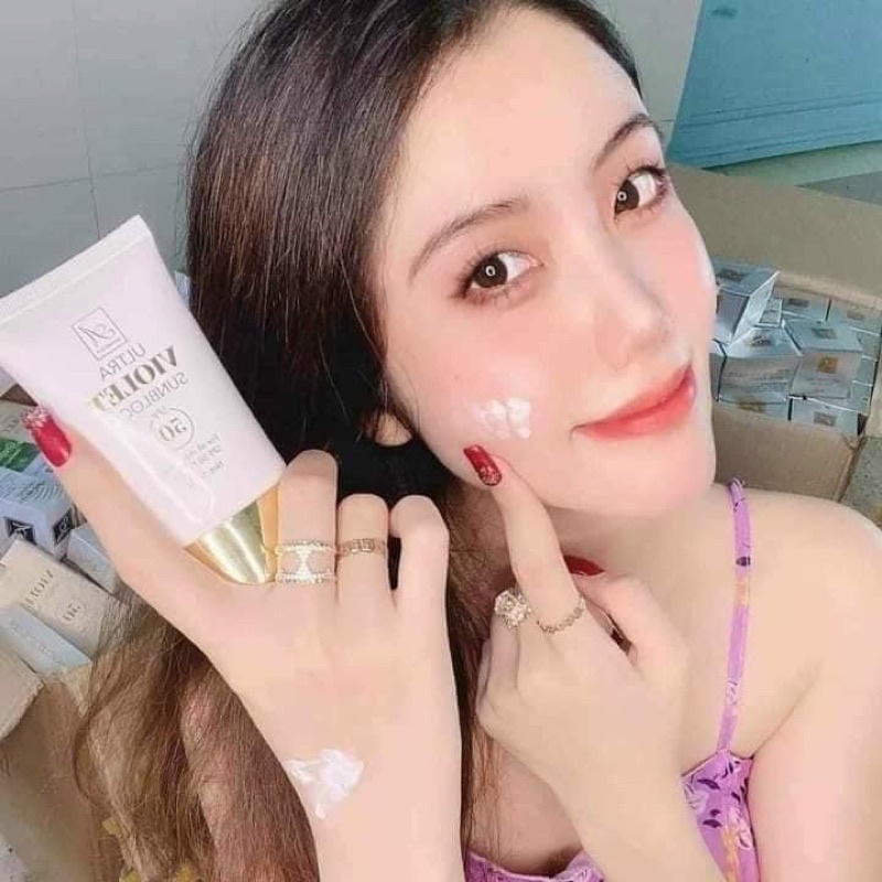 KEM CHỐNG NẮNG VIOLET NEW, GIÁ CỰC RẺ