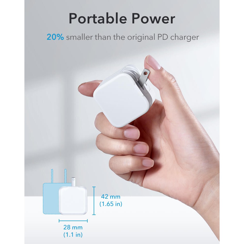 Cục sạc nhanh ESR mạnh mẽ cao cấp dành cho IP12/12 Pro Max/Pro/Xs Max/Note 20 Ultra