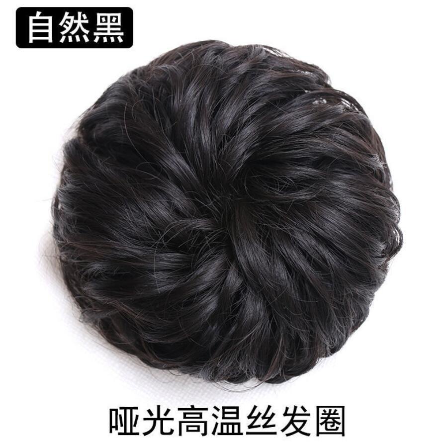 Búi Tóc Giả Bằng Nhung Dùng Trang Trí