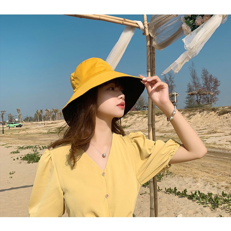 Nón Bucket Vành Lớn - Mũ Bucket Vành Rộng