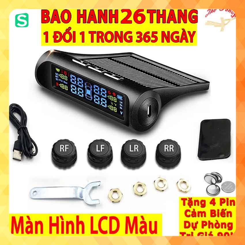 Cảm Biến Áp Suất lốp ô tô TPMS-pin năng lượng mặt trời-chíp chống nước IP67-Bảo Hành 12 Tháng-LAKADO MSP40467 MSP17677