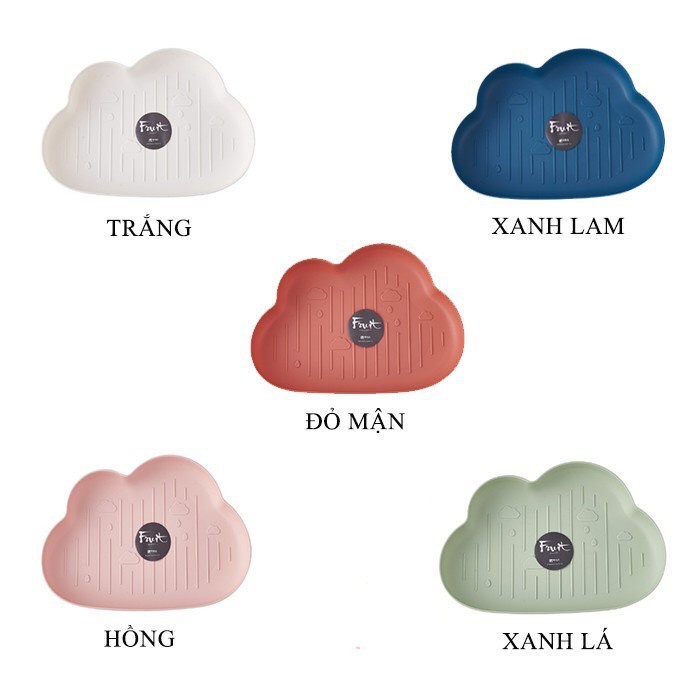 Khay Ăn Dặm Hình Đám Mây Đựng Bát Ăn Dặm Tiện Dụng Ngộ Ngĩnh Cho Bé Yêu Lunakidsbaby