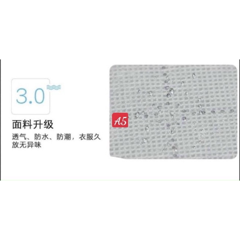 Túi vải đựng quần áo chăn màn đa năng chống thấm nước chống mốc bụi bẩn