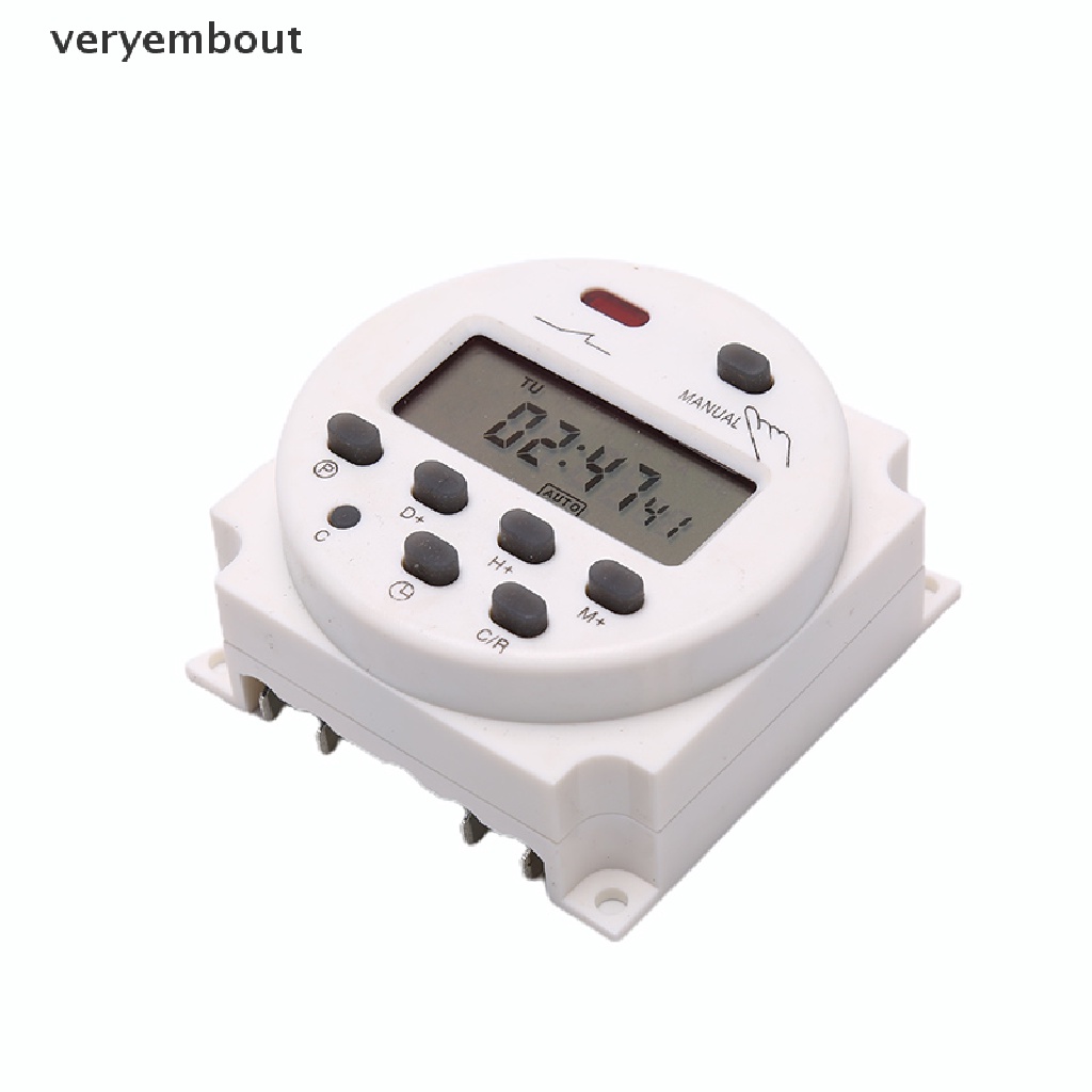 Công tắc hẹn giờ màn hình LCD CN101A 12V 24V 110V 240V