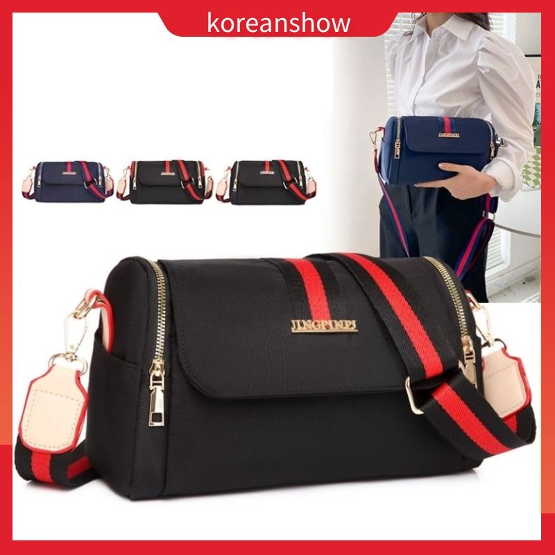 Túi Đeo Chéo Phong Cách Hàn Quốc Chống Thấm Nước Nhiều Ngăn Tiện Dụng Cho NữTúi Xách Nữ