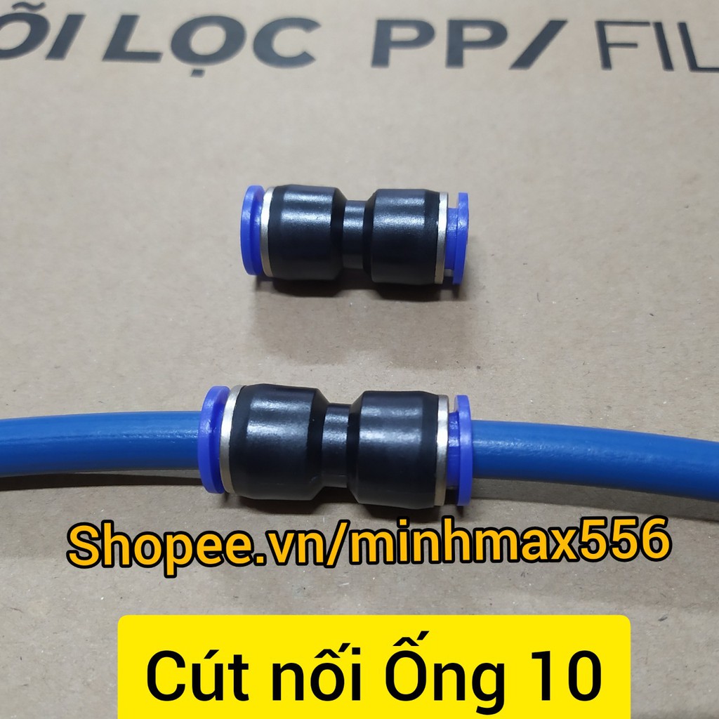 CÚT NỐI ỐNG 10 VỚI ỐNG 10 ( LÀ LOẠI DÂY TO TRONG MÁY LỌC NƯỚC)