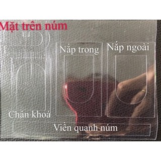 🍀Miếng dán khóa trong suốt Furla VÍ 1927 siêu đẹp