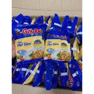 10 gói cháo ăn liền gấu đỏ vị thịt bằm/ gà