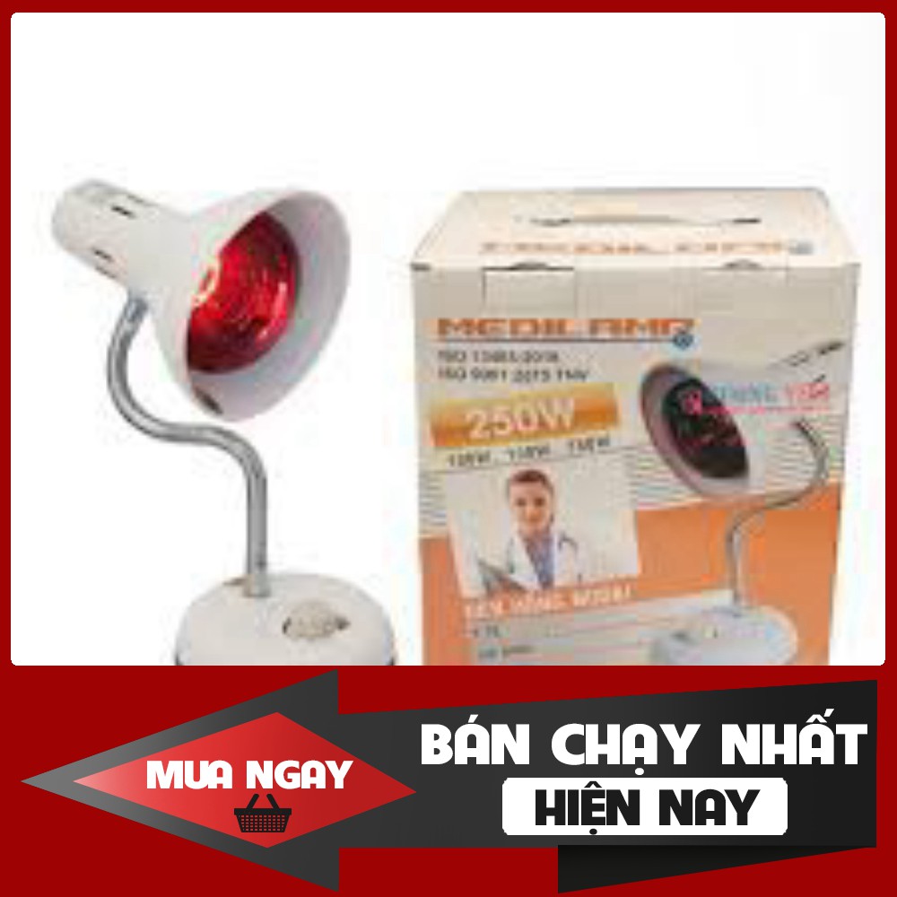 ĐÈN HỒNG NGOẠI CÓ CHIẾT ÁP MEDILAMP- CHÍNH HÃNG ( GỒM CẢ BÓNG)