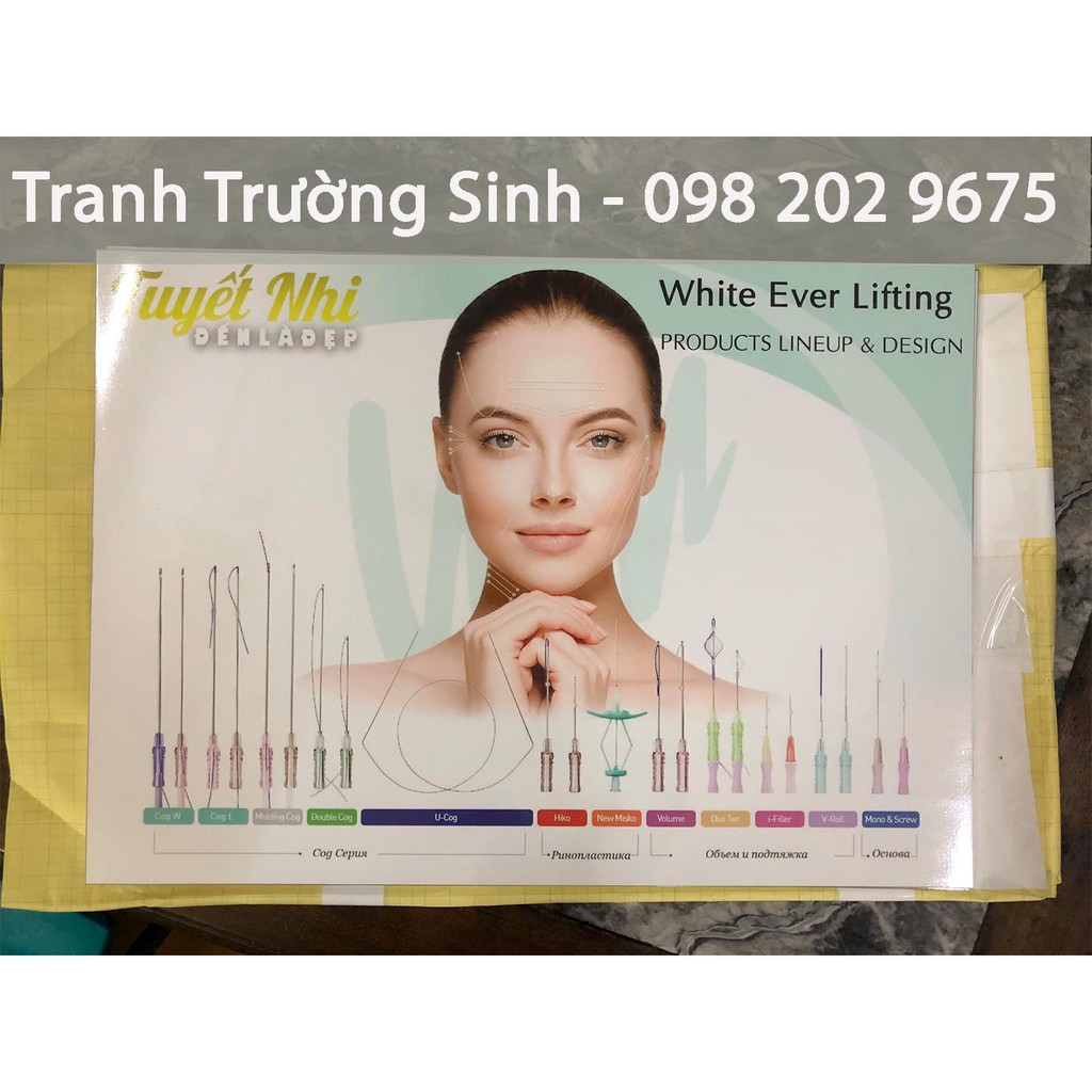 COMBO 4 TRANH FILLER (50x70) (CHÈN TÊN LOGO MIỄN PHÍ)