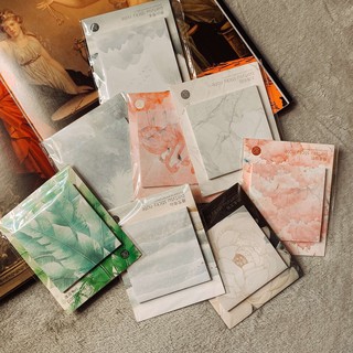 Set 30 tờ giấy note nhiều kiểu dáng phong cảnh