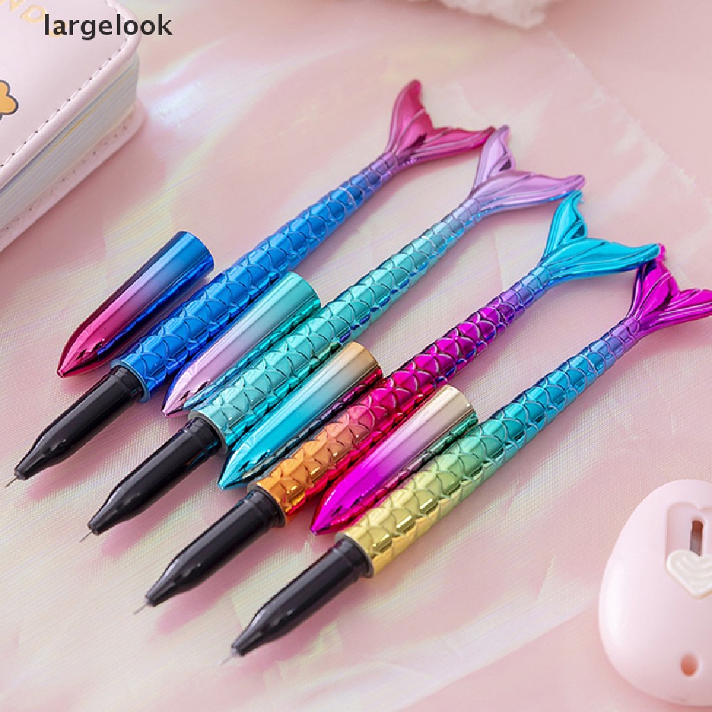 Bút mực đen ngòi 0.5mm kiểu đuôi nàng tiên cá