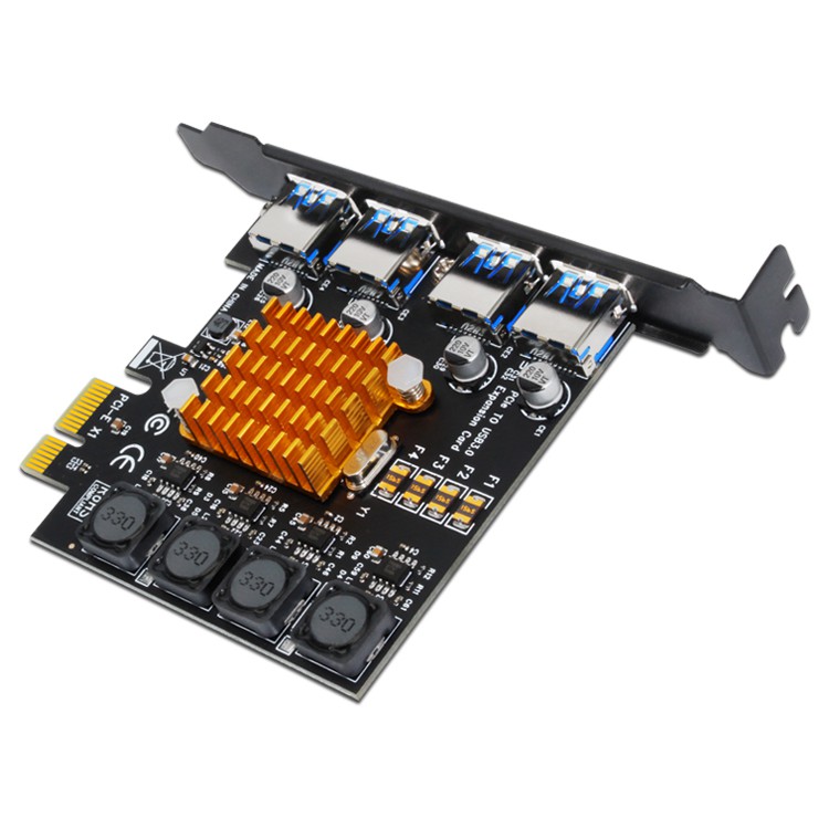 Card Mở Rộng Pci-e Sang Usb 3.0 4 Cổng Tốc Độ Cao Nec | BigBuy360 - bigbuy360.vn