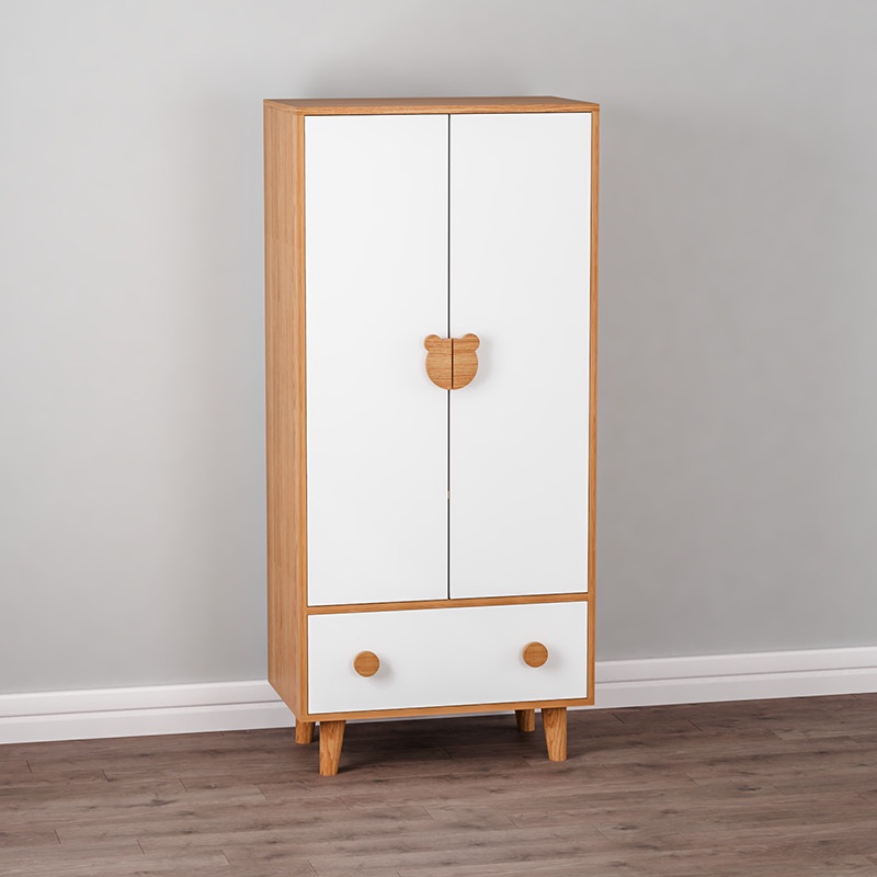 Tủ quần áo gấu cho bé dễ thương giá rẻ, hình bear shelf thương hiệu IGA - GP123