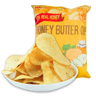 Snack khoai tây bơ mật ong honey butter chip Hàn Quốc