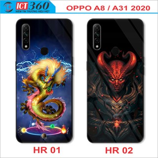 Ốp Lưng Kính OPPO A31 / A8 in Hình 3D - in theo yêu cầu