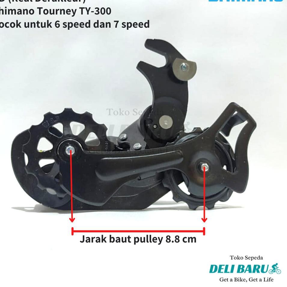 Bộ Đề Sau Xe Đạp 6 7 Tốc Độ Shimano Tourney Ty300 Mtb