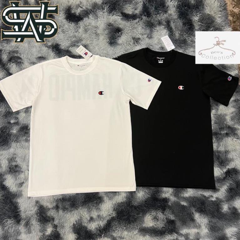 Áo Thun Champion Big Logo Unisex Hot Trend - Ảnh thật tự chụp