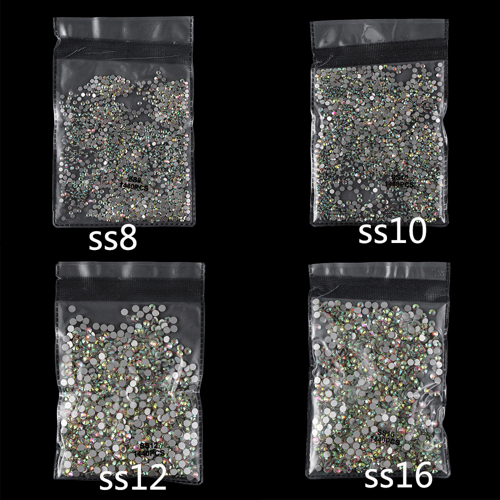 Phụ Kiện Trang Trí Móng Tay 3D Lấp Lánh Xinh Xắn