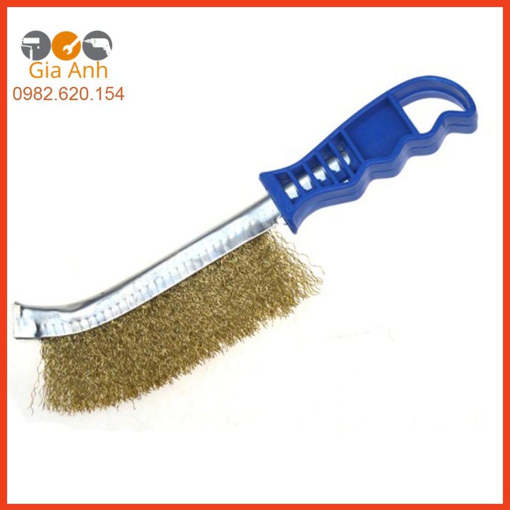 Bàn chải sắt đánh rỉ cán xanh/đỏ