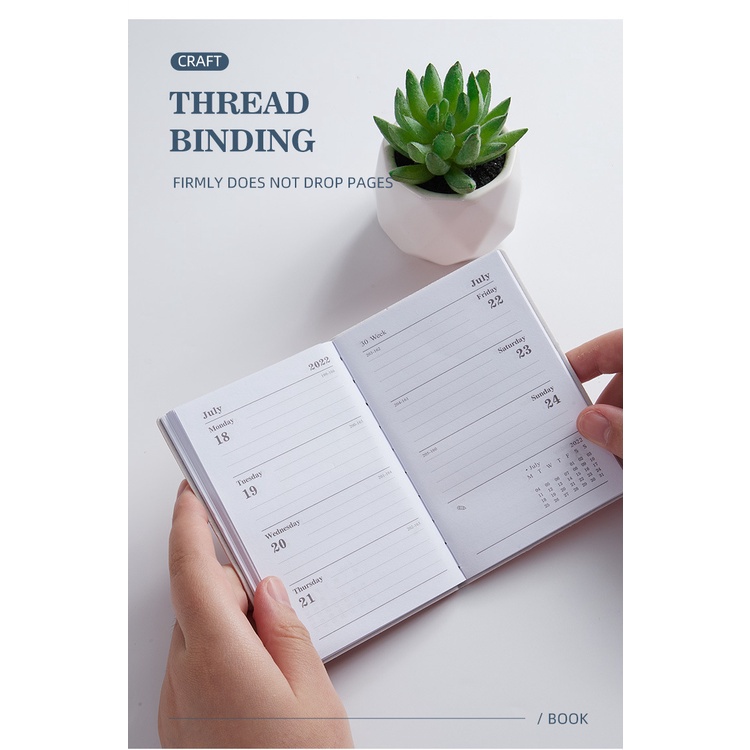 Sổ Tay Lên Kế Hoạch Hàng Ngày Khổ A7 Độc Đáo 2022