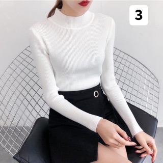ÁO LEN CỔ 3 PHÂN HÀNG QUẢNG CHÂU CHẤT ĐẸP