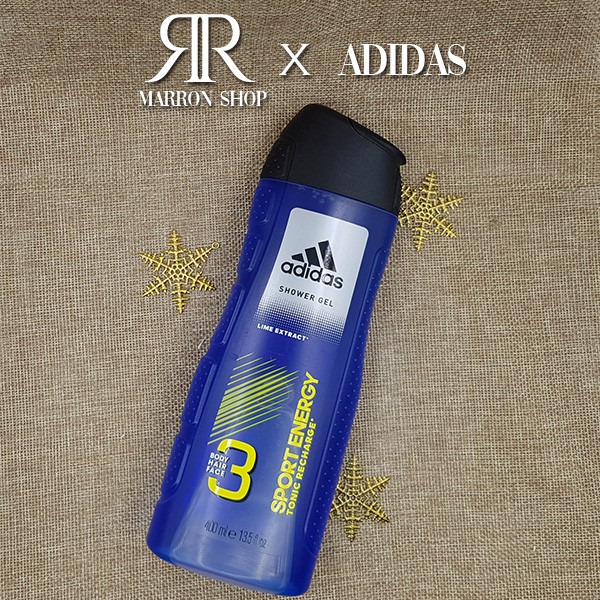 [Hàng Pháp] Sữa tắm nam 3 In 1 Adidas 400ml