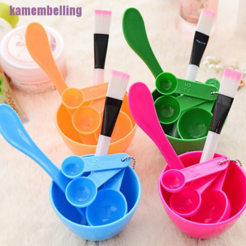 [Hàng mới về] Set 4 dụng cụ trộn mặt nạ chăm sóc da tiện dụng