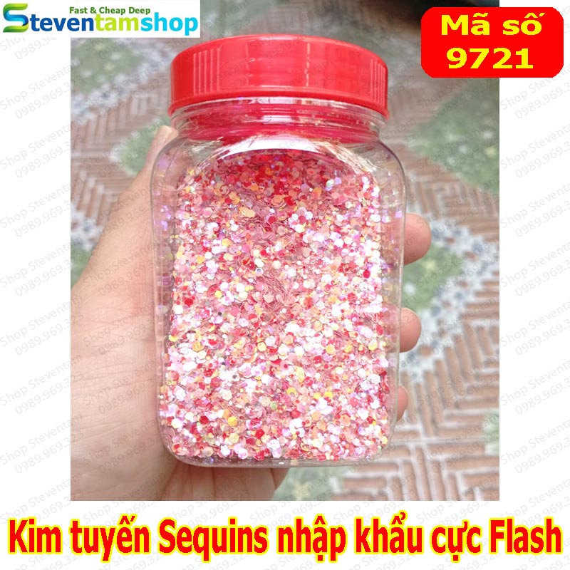 Kim tuyến Sequins siêu Flash mã 9721