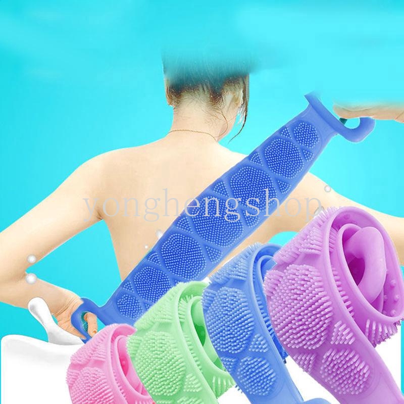 Bàn Chải Chà Lưng Mát Xa Cơ Thể Bằng Silicon 60cm Tiện Dụng Cho Nhà Tắm