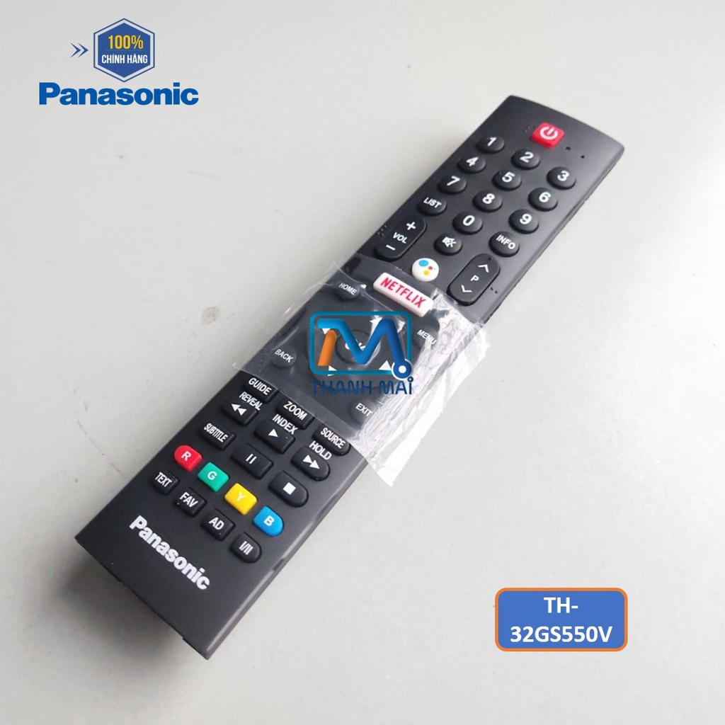 [Mã 44ELSALE2 giảm 7% đơn 300K] [REMOTE CHÍNH HÃNG] Điều Khiển Tivi Panasonic TH-32GS550V