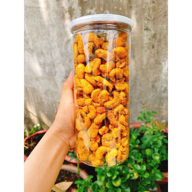 Hạt điều rang tỏi ớt - Hũ 500gr