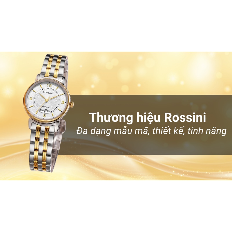 Đồng hồ đeo tay nữ Rossini Thanh Lịch - 5804T01C- HÀNG CHÍNH HÃNG